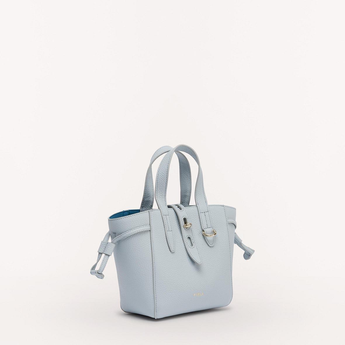 Furla Net Handbags Blue Women South Africa QT8604317